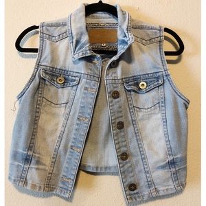Wallflower Denim Vest